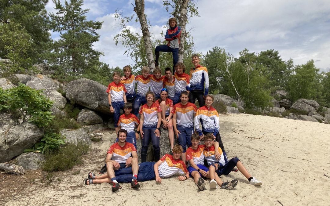 Les NOJ en camp d’été à Fontainebleau