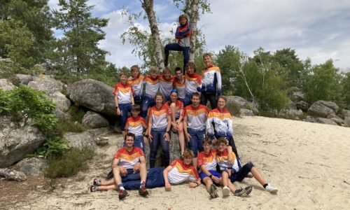 Les NOJ en camp d’été à Fontainebleau