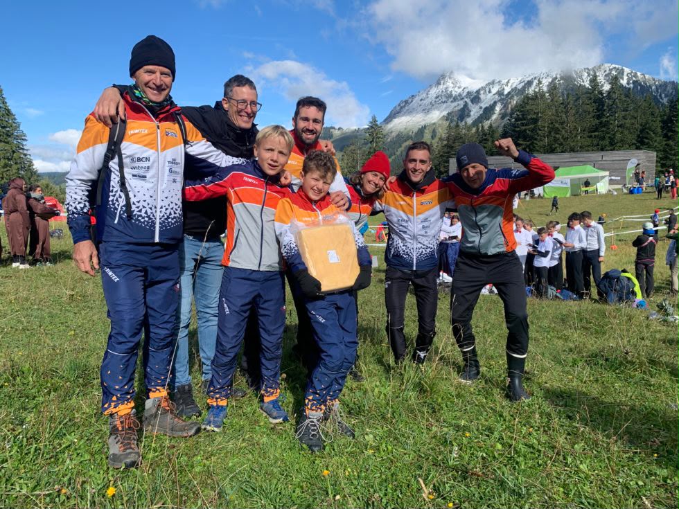 Anco meilleur club du relais Harzer en 2024 sur la carte de Schönenboden Geissalp