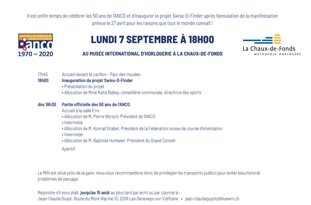 Festivités des 50ans de l’ANCO