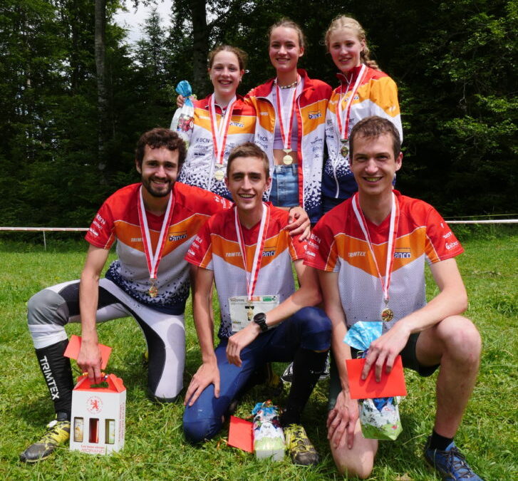 Champions suisses de relais!